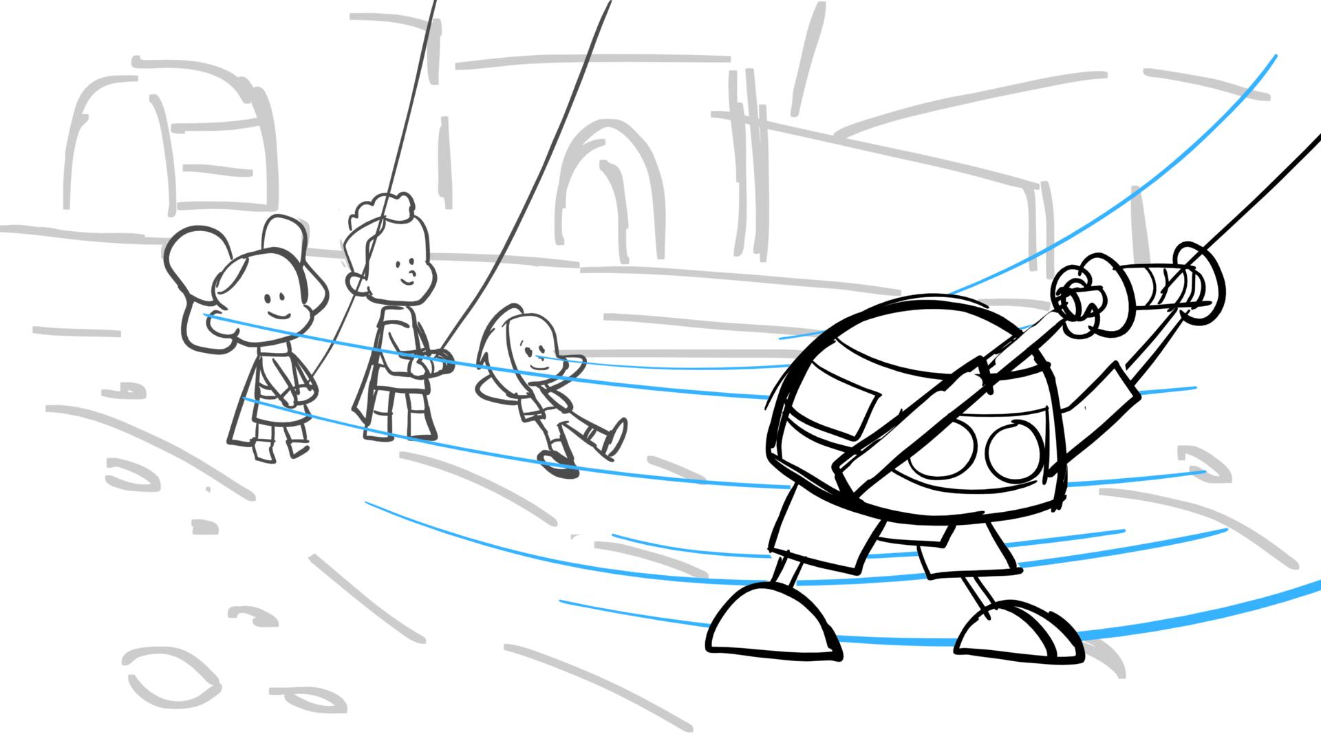 Fun with Nubs — Ep. 119, lámina 021, storyboard by Melissa Ballesteros